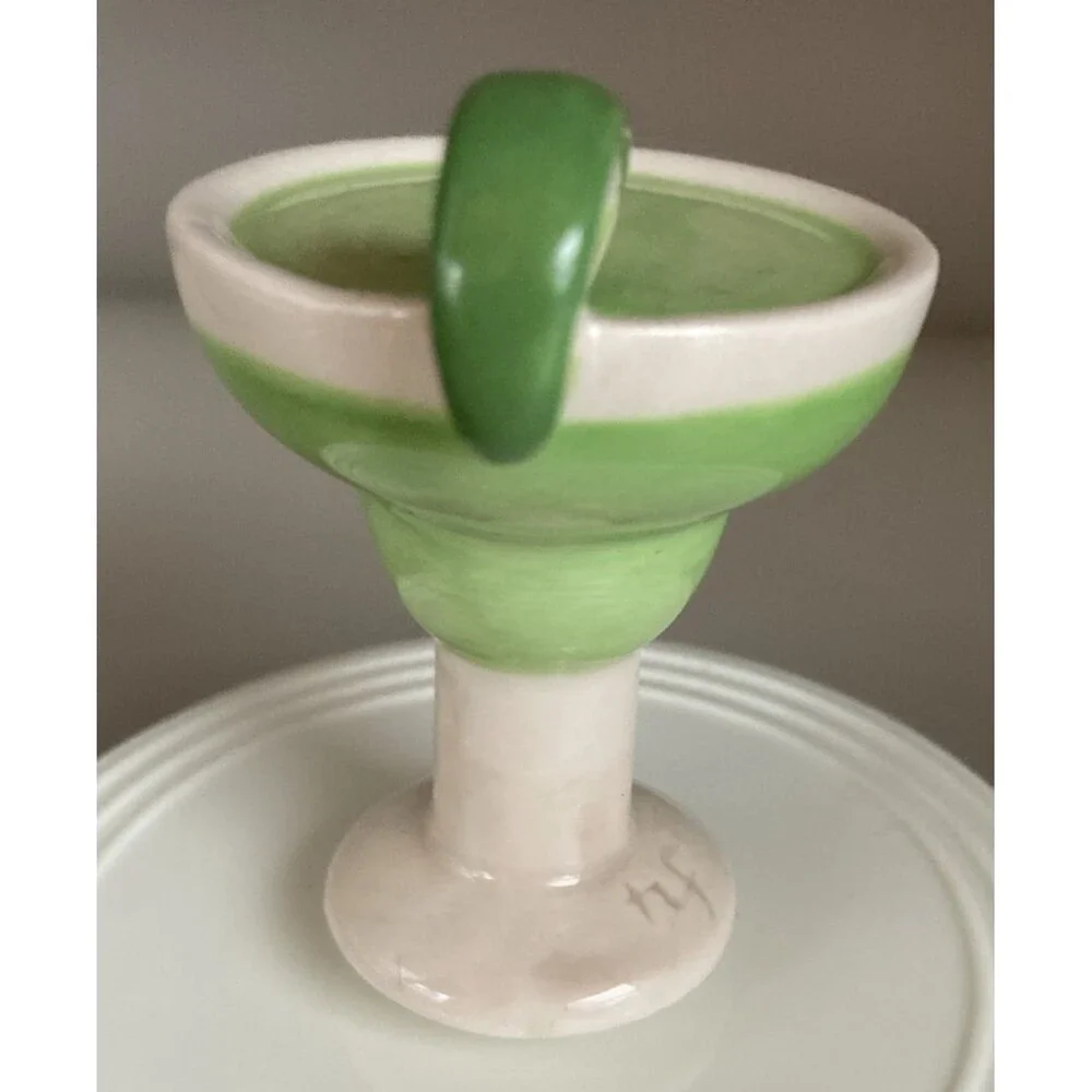 Nora Fleming Lime And Salt Please Margarita Mini Ceramic Platter Charm